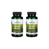 Swanson Bitter Melon 500 mg 60 Caps 2 Pack