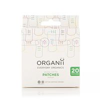 2 x Organii Organic Vegan Cotton 7x2cm Sizes Patches 20 pcs