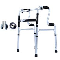 Multifunction Walking Aids with Sitting Board and Wheels Armrest -Walker for Elderly, Seniors, Handicap, Disabled,Max 180 kg(400 lbs)