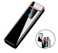 USB Lighter Rechargeable - Electronic Lighter Windproof - Green Electrical Lighter with Gift Box