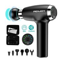Massage Gun - PENJOY MG20 Powerful Handheld Massager, Rechargable Cordless Percussion Massager for Sore Muscle and Stiffness