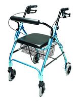 Lumex Walkabout Lite Rollator, Aqua, RJ4300AQ