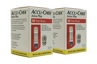 ACCU-CHEK Aviva Plus Test Strips, 2x50 Ct Boxes