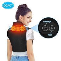 DOACT Heating Pad for Shoulders and Neck, Heated Vest Shawl with Adjustable Heated Levels and Vibration Massage for Shoulder Neck Pain, Neck Strain, Shoulder Inflammation