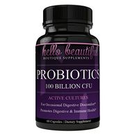 Probiotics 100 Billion CFU Live Cultures,