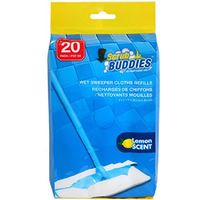 Scrub Buddies Wet Sweeper Cloth Refills - One Pack of 20 Refills