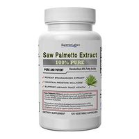 Superior Labs — Saw Palmetto Extract NonGMO, Non Synthetic— 300 mg Dosage, 120 Vegetable Capsules — Supports Urinary Tract Flow & Frequency
