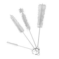 WINOMO Nylon Kitchen Teapot Nozzle Cup Bottle Cleaning Brushes 4pcs