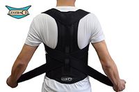 ZSZBACE Posture Corrector Support Brace for Women & Men | Shoulder and Clavicle Support | Lower & Upper Back Pain Relief | Cervical & Lumbar Support - Fully Adjustable (L)