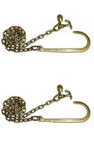 BA Products N711-6H 10' J, Hammerhead Hook Wrecker Tow Truck Chain, Grade 70 (One Pair)