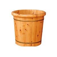 Foot Bath Tub,40 High Cedar Foot-Soaking Barrel，Thicken Wooden Tub,Household Steamed Health Foot Bath