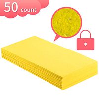 Dry Mop Cloths Disposable Refills Dry Sweeping Pad Refills for Floor Mopping and Cleaning, Hardwood Floor Mop Cleaner Cloth Refill, Unscented (15.35x8.66inch, 50 Count)