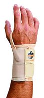 Ergodyne ProFlex 4010 Double-Strap Left Wrist Support, Tan, X-Large