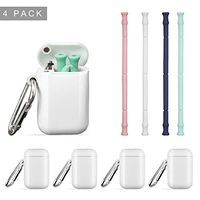 Silicone Straws Drinking Reusable, 4 Collapsible Straws with 4 Traveling Case and 4 Cleaning Brush, 9.8 Inch Long Food-Grade Silicone Straws, BPA Free and FDA Approved, Perfect for On The Go
