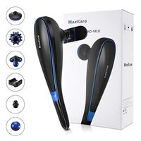 MaxKare Cordless Handheld Massager with 7 Massage Nodes for Deep Percussion and Vibration for Neck, Shoulders, Back, Waist, Arms, Legs and Soles, Use at Home, Office and Bedroom