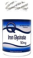 Iron Glycinate 50mg 200 Capsules ^GLS