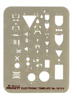 Pickett Electronic Template, Most Used Logic and Electronic Symbols (1613I)