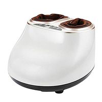 Electric Foot Massager, Smart Pedicure Instrument Foot Simulation Person Massager Timing Wireless Remote Control Air Bag Rolling Bucket (Color : Silver)