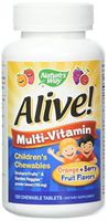 Alive! Children's Multi-Vitamin Chewable - 120 Chewable Tablets by Nature's Way
