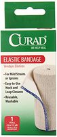 Curad Elastic Bandage, 4 Inch x 1.75 Yards (Pack of 6)