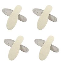 MOTZU 4 Pair Cut-to-fit Adjusting Super Soft Wool Insole One Size Fits All for Women and Men
