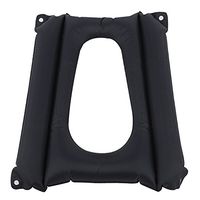 NACHEN Anti Decubitus Trapezoidal Inflatable Toilet Cushion for Elderly Square Thicken Toilet Seat Cushions,Black