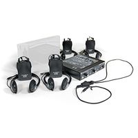 Williams Sound WIR SYS 1 WHT SoundPlus Pro Two-channel IR Courtroom System, Supports Additional Emitter for Additional Coverage Area, Resistant to High-efficiency Lighting Interference