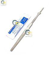 G.S 1 STAINLESS STEEL SCALPEL HANDLE #7 + 10 STERILE CARBON STEEL SCALPEL BLADES #10