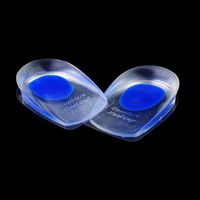 Gel Heel Pad Silicone Gel Heel Cups Medical Grade Silicone