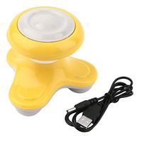 Detectorcatty Mini Electric Handled Wave Vibrating Massager USB Battery Full Body Massage Ultra-Compact Lightweight Convenient for Carrying