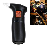 Professional LCD Display Digital Alcohol Tester Breath Device Breathalyzer Alcohol Tester