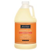Bon Vital' Original Massage Gel for a Versatile Massage Foundation to Relax Sore Muscles & Repair Dry Skin, For Massage Therapists Who Want Superior Glide & Gentle Friction for Clients, 1/2 Gal Bottle