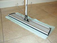 Dust Mop Frame, Clip On, 4" Frame D