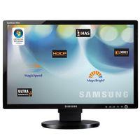 SAS245BW - LCD Monitor, 24 Wide Digital, 1920x1200 Resolution, Black