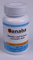 Banaba Leaf Extract Corosolic Acid 250 Mg, 60 Capsules - Endorsed by Dr. Ray Sahelian, M.D