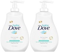 Dove Baby Tip To Toe Wash 13 Ounce Sensitive Pump (384ml) (2 Pack)