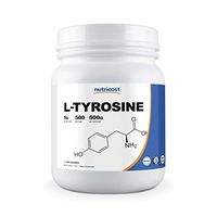 Nutricost L-Tyrosine Powder 500 Grams - Pure L-Tyrosine Powder 1000mg Per Serving