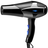 QAZWSXE Hair Dryer Hood Portable,Home Hair Dryer,Hair Dryer Spiral Heating Wire Removable Rear Cover 5-Speed Adjustment Silent Design Honeycomb Air Inlet