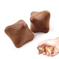 Thai Massage Wood Reflexology Palm Star Cube Full Body Spa Therapy Stick Roller by DUSADEE THAI PRODUCTS