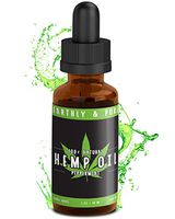 Premium Organic Hemp Oil Drops - for Pain Relief, Anxiety & Stress - Omega 3 6 9 for Better Sleep, Metabolism, and Health - with Peppermint Flavor