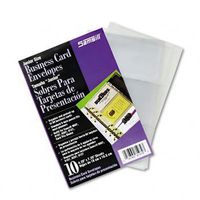 Samsill 81079 Refill Sheets for 4 1/4 x 7 1/4 Business Card Binders 60 Card Capacity 10/Pack