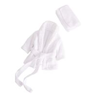 DVOTINST Newborn Baby Photography Props Soft Bathrobe Outfits Fotografia Studio Shoots Unisex Photo Props (0-1 Month, White)