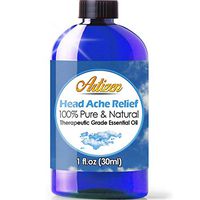 Artizen Head Ache Relief Essential Oil (100% PURE & NATURAL - UNDILUTED) Therapeutic Grade - Huge 1oz Bottle