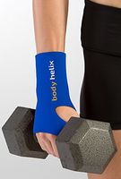 body helix Wrist Wraps - Full Wrist Compression Sleeve – for The Management of Wrist Sprains and Strains and for Injury Prevention in Sports Associated with Repetitive Activities; Royal Blue, Large