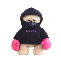 Cartoon Bear Hot Water Bag Winter Hand Warmer Large Size Hot Water Bottle Po Hand Plush Hot Water Bag Electric Rechargeable Bags