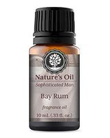 Bay Rum Fragrance Oil 10ml for Men's Cologne, Diffuser Oils, Making Soap, Candles, Lotion, Home Scents, Linen Spray and Lotion