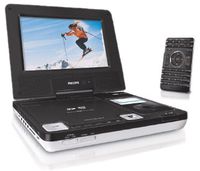 Philips DCP750/37 7-Inch Portable DVD Player with iPod docking