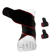 2 Pack Ankle Brace, Ankle Protection Support Ankle Wrap Breathable Nylon Material Super Elastic and Comfortable for Everyone Suitable for All Kinds of Sports and Fitness (red)