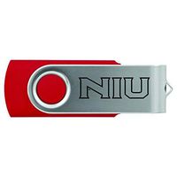 LXG, Inc. Northern Illinois University -8GB 2.0 USB Flash Drive-Red