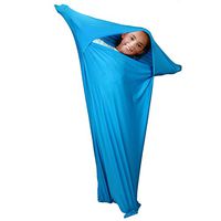 DSTARDI Premium Sensory Sock, Updated Version (Blue, L(70"L-28"W))